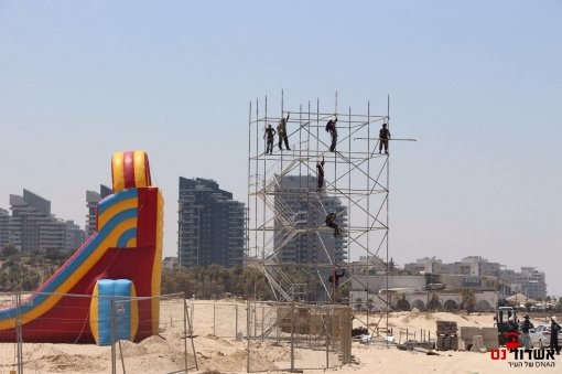 העבודות שבוצעו השבוע במקום (צילום: יח"צ)