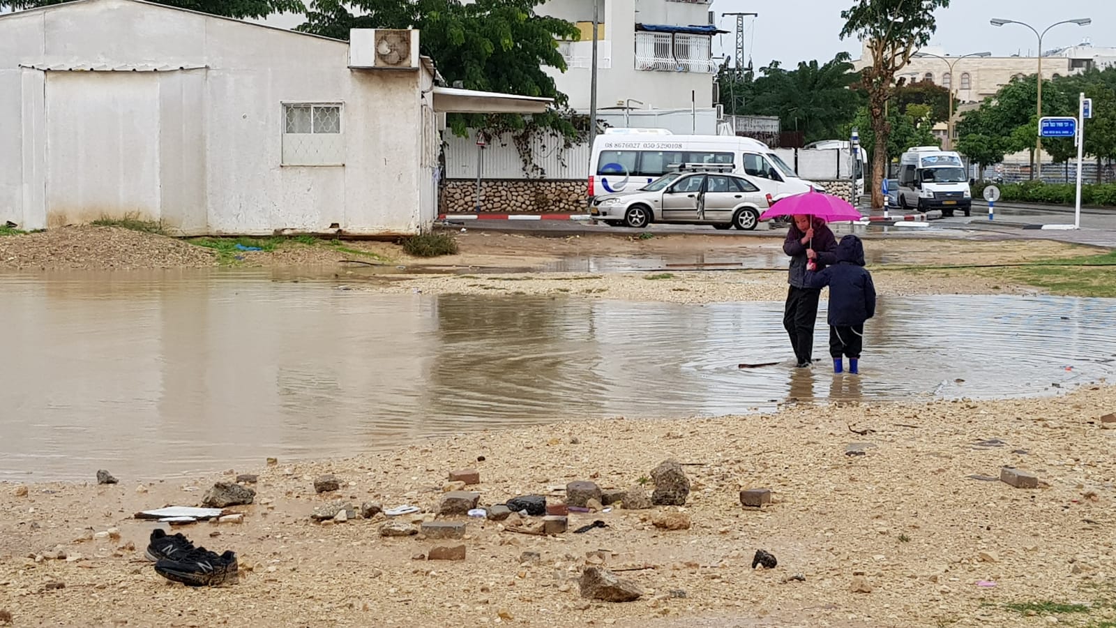 חורף באשדוד | צילום: עופר אשטוקר