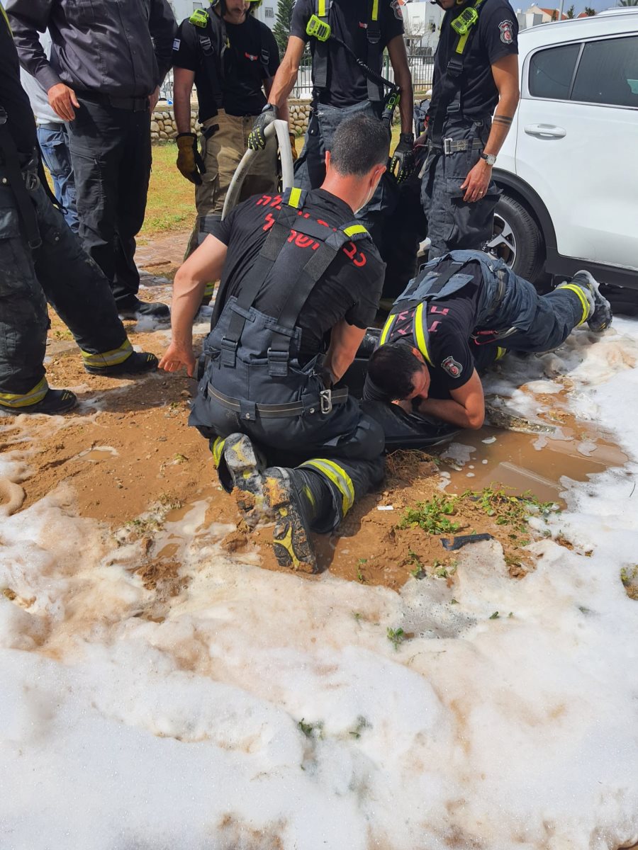 קרדיט: תיעוד מבצעי כבאות והצלה