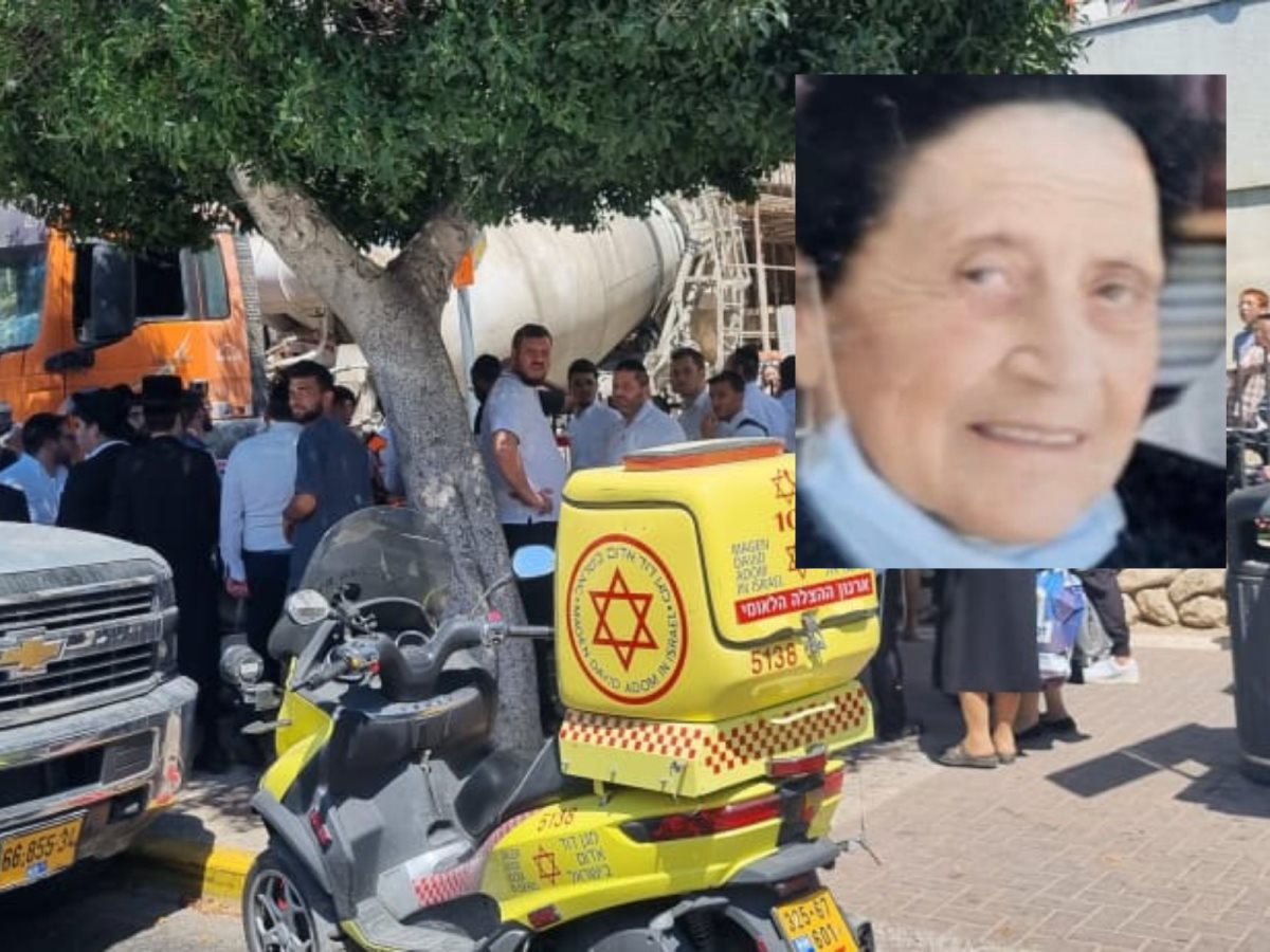 זירת האסון. צילום: דוברות איחוד הצלה