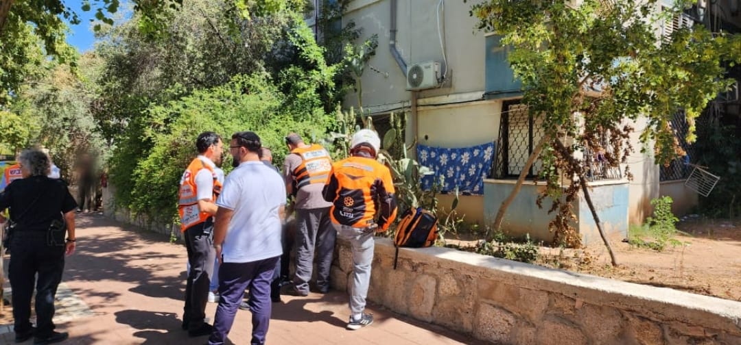 זירת האירוע. קרדיט: דוברות איחוד הצלה