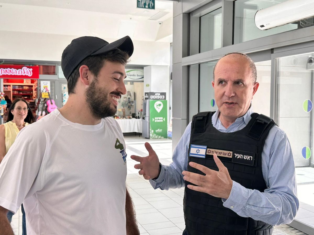 ראש העיר ועמותת "ביחד ננצח" בביקור באסותא