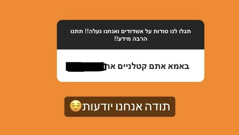 צילום מסך מהעמוד הפוגעני