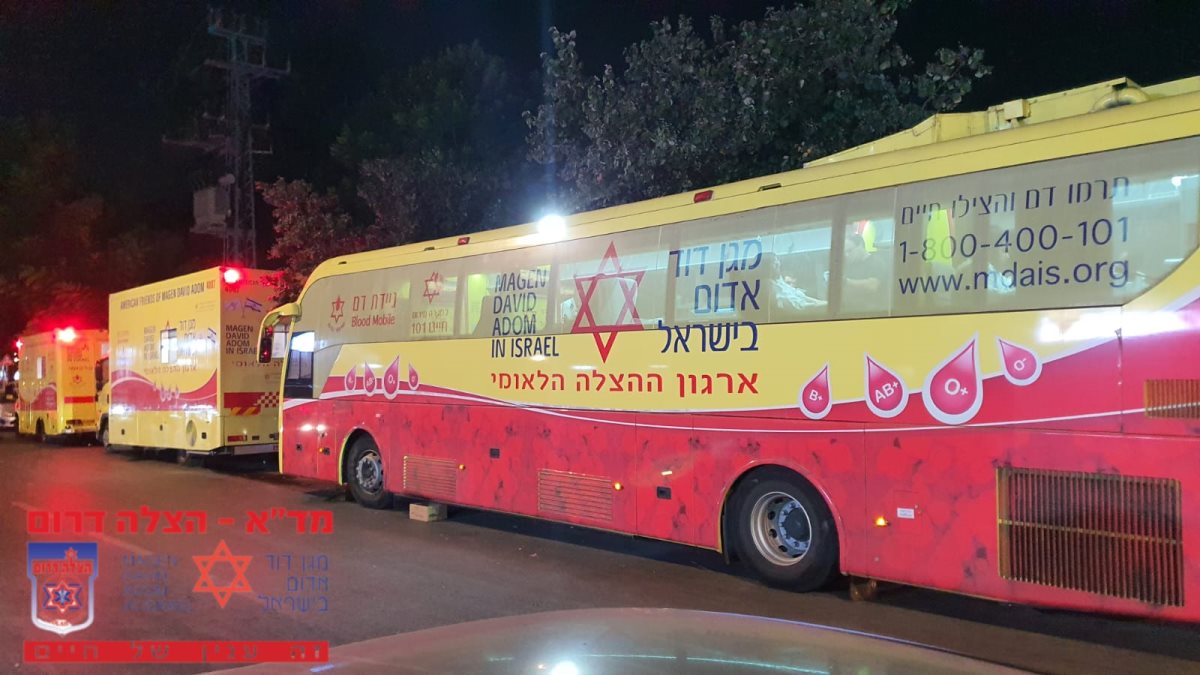 קרדיט: מד"א הצלה דרום