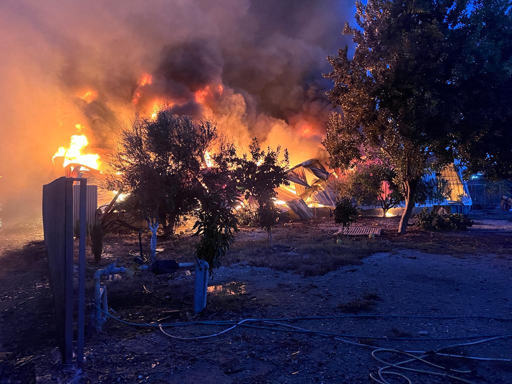 צילום: דוברות כיבוי והצלה אשדוד