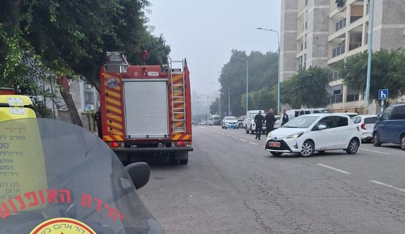 זירת האירוע. צילום מד"א הצלה דרום