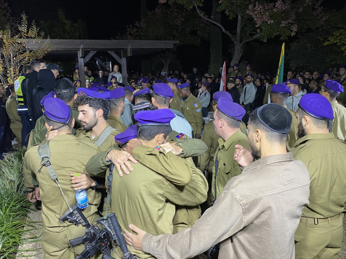 הלוויתו של סמל עמרי כהן הי"ד