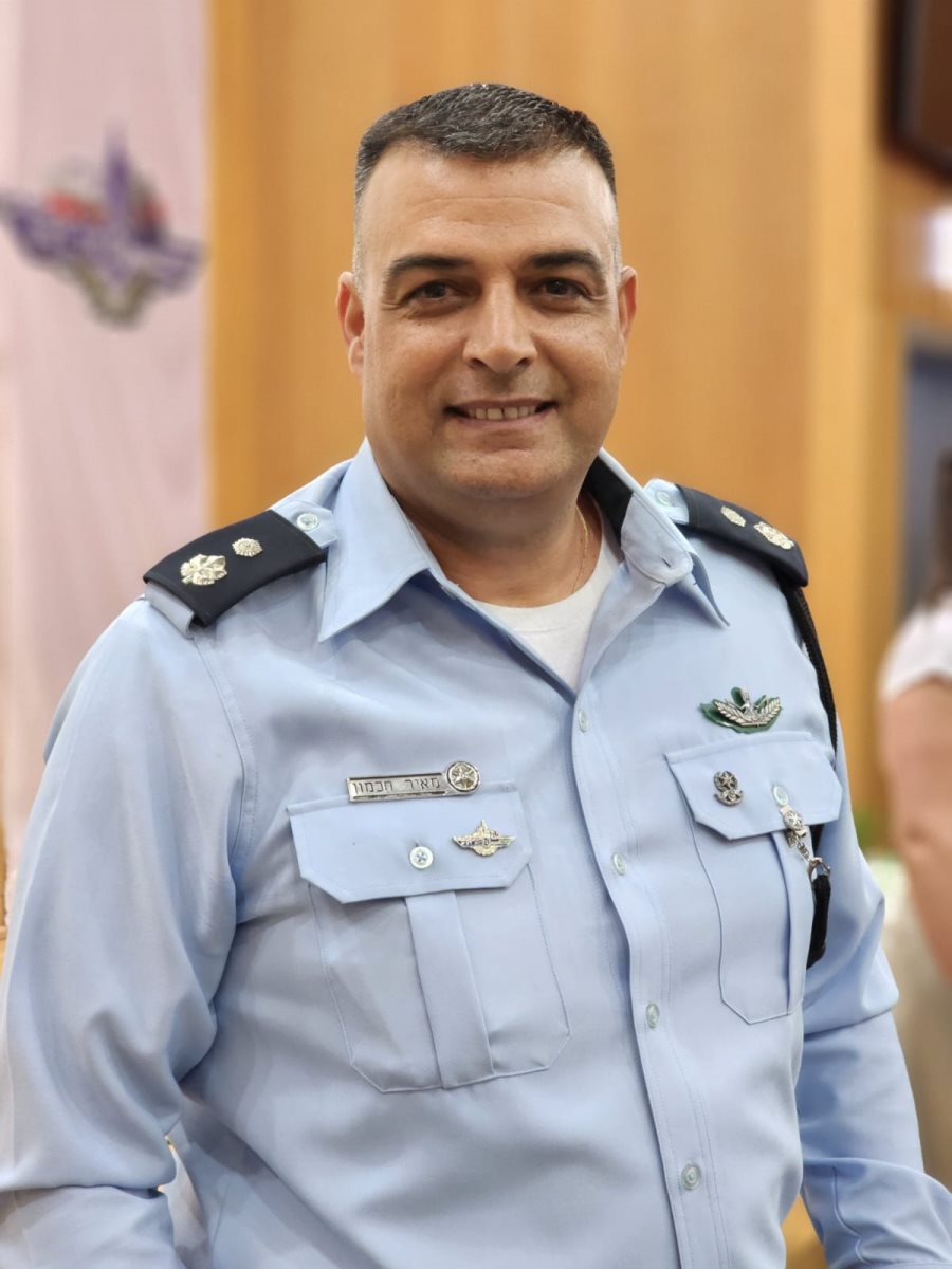 סנ"צ מאיר חכמון - מפקד תחנת המשטרה באשדוד