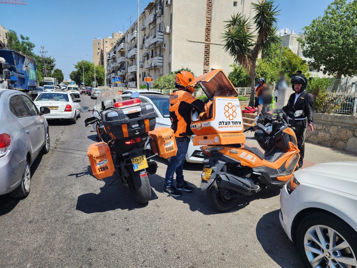 מזירת תאונת הדרכים באשדוד - איחוד הצלה 