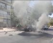 אשדוד בוערת: מטען חבלה התפוצץ ברכב ברובע ו' באשדוד