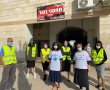 בנות האולפנא יצאו למבצע הסברה למניעת התפשטות הקורונה ברחובות אשדוד