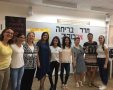 צוות מהרשות העירונית למאבק בהתמכרויות ובאלימות  עם המנכ"לית הגב' סימונה מורלי, ביקרו "בחדר בריחה"