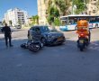 רוכב אופנוע פצוע בינוני בתאונה באשדוד