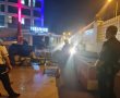 לוחמי האש טיפלו בשריפת דלפק ורצפת דק בחצר מסעדה במלון לאונרדו אשדוד