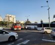 ארבעה נפגעים בתאונה בין אוטובוס ורכב באשדוד