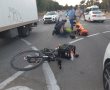 רוכב אופניים חשמליים נפגע בתאונה ליד מקיף א'