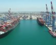 ברקע המלחמה: חברות הספנות הבינלאומיות ממשיכות לפקוד את נמל אשדוד