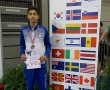 כבוד: נמרוד קרביצקי מאשדוד זכה בארד בטקוואנדו באליפות אירופה הפתוחה