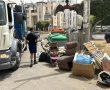מטורף: שיא באיסוף האשפה בעיר לקראת פסח